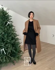 GANAESRA An Ode キャメル ロングコート Sのサムネイル