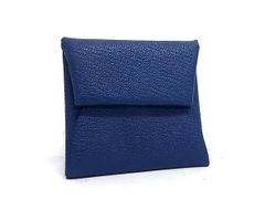 ■新品■未使用■ HERMES エルメス バスティア シェーブル コインケース コインパース 小銭入れ W刻印 2024年 ネイビー系 FS9941