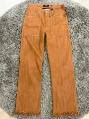 フェンディ フリンジ デザインテープ デニムパンツ 23SS Size 31のサムネイル