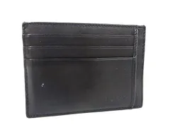 BALLY バリー レザー カードケース 定期入れ 名刺入れ メンズ ブラック系 DM2885のサムネイル