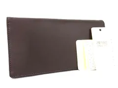 ■新品■未使用■ PRARE プレリー レザー 二つ折り 長財布 ウォレット 札入れ カード入れ メンズ ブラウン系 BP8734のサムネイル