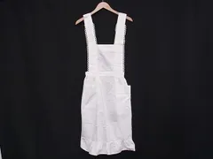 GIVENCHY ジバンシィ ポリエステル65％×コットン35％ レース エプロン 前掛け キッチン用品 レディース ホワイト系 DM1417のサムネイル