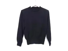 ■美品■ YVESSAINTLAURENT イヴサンローラン ウール100％ ニット セーター 表記サイズ M 洋服 レディース ブラック系 DL6259のサムネイル