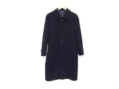 HERNO ヘルノ ウール70%×カシミヤ30% コート アウター 上着 洋服 メンズ ネイビー系 DL6617のサムネイル