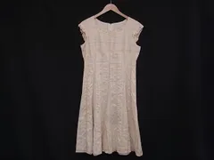 ■美品■ GIVENCHY ジバンシィ ポリエステル×シルク×コットン×アセテート ノースリーブ ワンピース 表記サイズ 42 洋服  DL6619のサムネイル