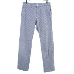 COMME des GARCONS HOMME コムデギャルソンオム 00s 2008年 ギンガムチェック ロングパンツ S ネイビー メンズ 古着のサムネイル