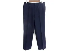 ■美品■ Burberrys バーバリーズ 毛100％ 長ズボン パンツ ボトムス 表記サイズ 79 洋服 メンズ ネイビー系 DL1925のサムネイル