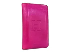 HIROFU ヒロフ レザー 二つ折り 財布 ウォレット 札入れ カード入れ カードケース レディース パープル系 DL1669のサムネイル