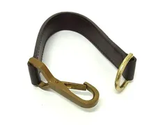 LOUIS VUITTON ルイヴィトン レザー ペガス用 キーホルダー キーリング バッグチャーム レディース メンズ ブラウン系 BN6624のサムネイル
