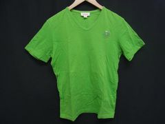 ■美品■ DIESEL ディーゼル コットン100％ Tシャツ トップス 表記サイズS 洋服 メンズ レディース グリーン系 ファッション カジュアル 中古 DL1096