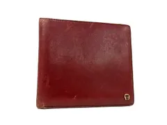 AIGNER アイグナー レザー 二つ折り 財布 ウォレット 札入れ 小銭入れ カード入れ メンズ ブラウン系 DJ9449のサムネイル