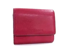 J&M DAVIDSON ジェイアンドエムデヴィッドソン レザー 三つ折り 財布 ウォレット 札入れ 小銭入れ カード入れ ボルドー系 DL0309のサムネイル