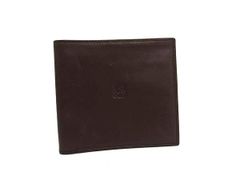 ■新品同様■ LOEWE ロエベ アナグラム ナッパレザー 二つ折り 財布 ウォレット 札入れ メンズ ブラウン系 FV2481