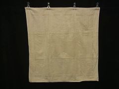 ■美品■ HERMES エルメス ダダ コットン75%×レーヨン25% ベビータオル バスタオル ライトピンク系 FL9488