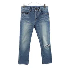 SAINT LAURENT サンローラン 日本製 ストレートデニムパンツ w27 ジーパン レディース 古着のサムネイル