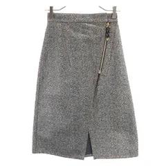 ACNE STUDIOS アクネストゥディオズ ミディ丈 ラップスカート 32 グレー系 レディース 古着のサムネイル
