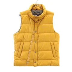 未使用 Johnbull ジョンブル デニールナイロン ルーム ダウンベスト M キャメル PERMAWARM メンズ 古着のサムネイル