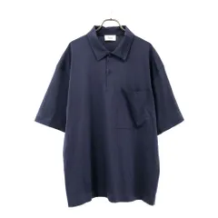 S.ESSENTIALS エスエッセンシャルズ 日本製 三陽商会 半袖 ポロシャツ 50 ブルー系 メンズ 古着のサムネイル