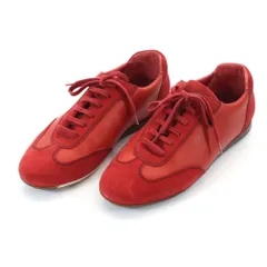 BALLY バリー スイス製 スニーカー 6E レッド系 シューズ メンズ 古着のサムネイル