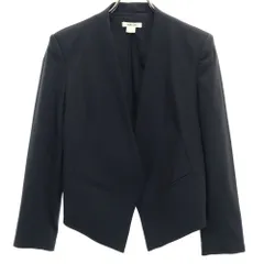 HELMUT LANG ヘルムートラング USA製 ウールブレンド ブレザー 0 ブラック ジャケット レディース 古着のサムネイル