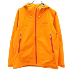 MARMOT マーモット レインジャケット L オレンジ アウトドア レディース 古着のサムネイル