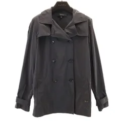 GUCCI グッチ イタリア製 トレンチ ジャケット XS チャコール 259360 ハンガー付き レディース 古着のサムネイル