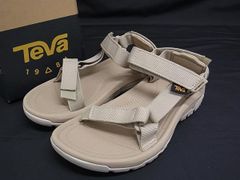 ■新品同様■ Teva テバ ハリケーン エックスエルティー2 キャンバス サンダル 表記サイズ23.0cm 靴 シューズ ベージュ系 BL9599