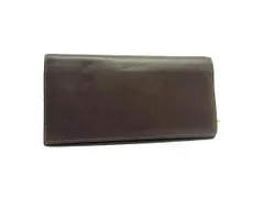 ■極美品■ PRARE プレリー NP19015 キップスキン 二つ折り 長財布 ウォレット 札入れ 小銭入れ カード入れ ブラウン系 DJ4423のサムネイル