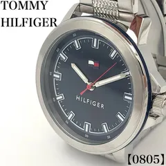 稼働品 Working item トミーヒルフィガー TOMMY HILFIGER 腕時計 メンズ Men's クォーツ Quartz 1792024 ブルー文字盤 シルバー メタルバンド アナログ 3針 ビジネス カジュアル 0805のサムネイル