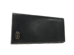 pierre cardin ピエールカルダン レザー 二つ折り 財布 札入れ カード入れ ウォレット ブラック系 DJ1897のサムネイル