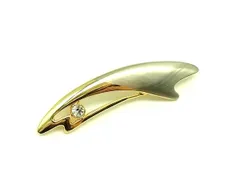 pierre cardin ピエールカルダン ピンブローチ ピンバッジ アクセサリー レディース ゴールド系×シルバー系 DH7650のサムネイル