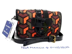 ■新品■未使用■ TILA MARCH ティラマーチ ナイロン クロスボディ ショルダーバッグ 斜め掛けかばん ブラック系 FN5562のサムネイル