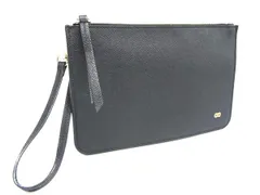 ■美品■ COLE HAAN コールハーン レザー マルチケース マルチポーチ 小物入れ レディース メンズ ブラック系 DI7393のサムネイル