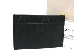 ■新品■未使用■ JIMMY CHOO　ジミーチュウ レザー スター 星柄 カードケース 名刺ケース カード入れ 名刺入れ ブラック系 BK7266のサムネイル