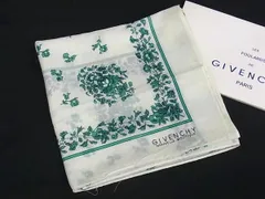 ■美品■ GIVENCHY ジバンシィ フラワー 花柄 スカーフ ストール ショール レディース ホワイト系 DI4179のサムネイル