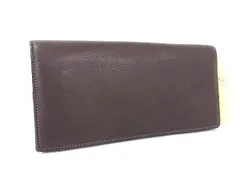 ■美品■ PRARE プレリー レザー 二つ折り 長財布 ウォレット 小銭入れ 札入れ カード入れ ブラウン系 DI3331のサムネイル