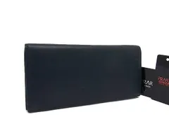 ■美品■ PRARE プレリー  レザー 二つ折り 長財布 ウォレット 札入れ 小銭入れ カード入れ メンズ レディース ブラック系 DI2203のサムネイル