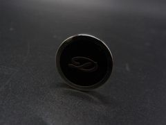 ■美品■ S.T.Dupont エス･テー･デュポン 片方のみ カフス カフリンクス アクセサリー シルバー系×ブラック系 DY0199 冠婚葬祭 結婚式 葬式