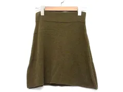 ■美品■ MARNI マルニ カシミヤ ポンチョ ケープ 洋服 レディース メンズ カーキ系 FJ7543のサムネイル