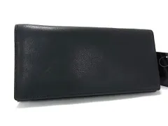 ■極美品■ PRARE プレリー レザー 二つ折り 長財布 ウォレット 札入れ 小銭入れ メンズ ネイビー系 BP1149のサムネイル