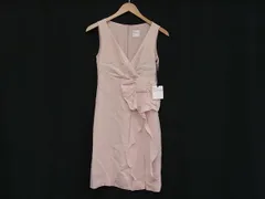 ■新品同様■ RED VALENTINO レッドヴァレンティノ レーヨン リボン ノースリーブ トップス 洋服 表記サイズ 38 ピンク系 FE8739のサムネイル