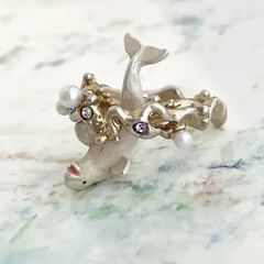 送料無料 パルナートポック ピカチュウ お花畑 リング フリーサイズ