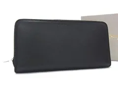 ■新品■未使用■ J&M DAVIDSON ジェイアンドエムデヴィッドソン レザー ラウンドファスナー 長財布 ウォレット ブラック系 BM4413のサムネイル