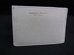■美品■ Samantha Thavasa サマンサタバサ レザー カードケース カード入れ パスケース レディース アイボリー系 DG5999のサムネイル