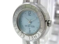 ■美品■ MICHEL KLEIN ミッシェルクラン 1N01-0CZ0 SS クォーツ 腕時計 ウォッチ レディース シルバー系 DG6001のサムネイル