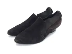 BALLY バリー スエード スリッポン 表記サイズ 3 1/2 (約23.5cm) シューズ 靴 レディース ブラウン系 DG5019のサムネイル