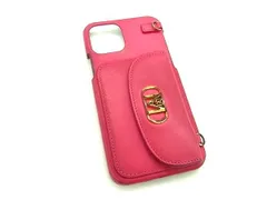 MCM エムシーエム レザー iPhone 12/12Pro 対応 アイフォンケース スマホケース レディース ピンク系 BM1943のサムネイル