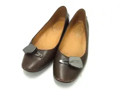 TODS トッズ レザー パンプス 表記サイズ 36(約23.0cm) 靴 シューズ レディース ブラウン系 DG0494のサムネイル