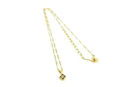 ■美品■ NINA RICCI ニナリッチ ダイス サイコロ ネックレス ペンダント アクセサリー レディース ゴールド系 DF3083のサムネイル