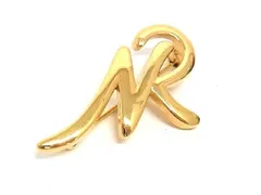 ■美品■ NINA RICCI ニナリッチ ピンブローチ ピンバッジ アクセサリー ゴールド系 DE6505のサムネイル